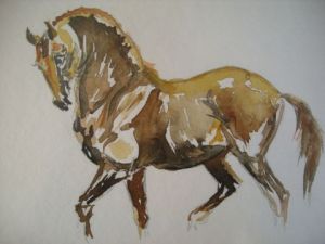 Voir le détail de cette oeuvre: cheval iberique